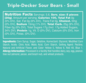 Triple Decker Sour Bears