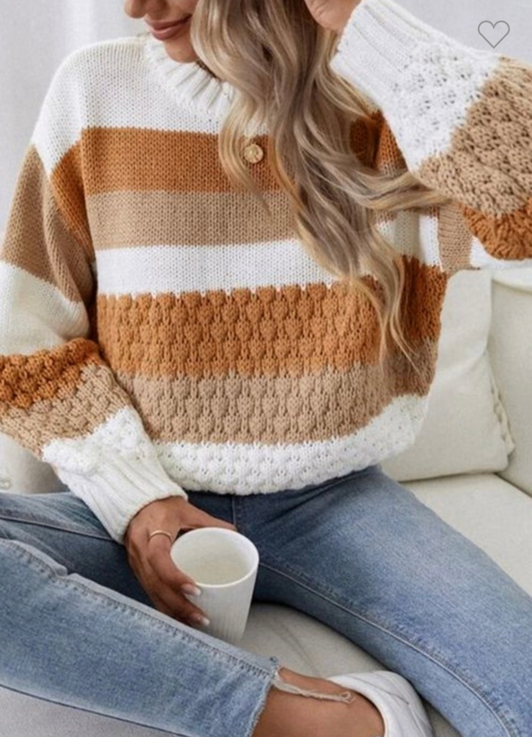 Chestnut Knitted Sweater Sale!