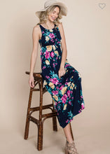 Load image into Gallery viewer, Navy Floral Maxi

